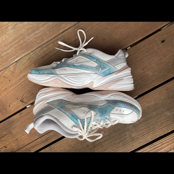 Used Nike M2K Tekno Iridescent Sneakers - Picture 1 of 6
